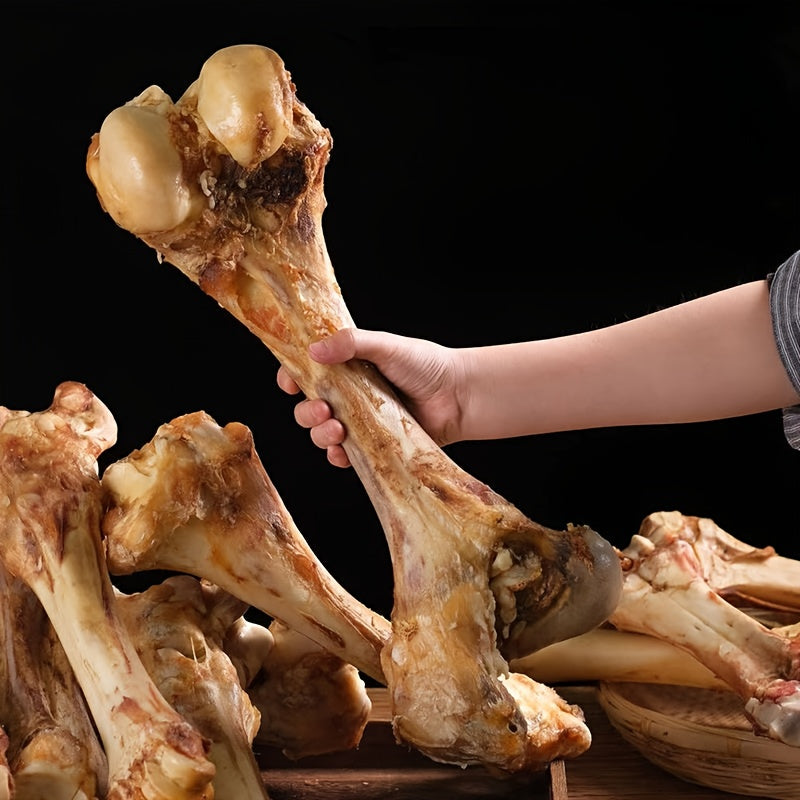 Beef Hip Bone Dog Chews – Long-Lasting Large Beef Bone Treats for Medium & Large Dogs, Aggressive Chewer Bones, Indoor Outdoor Daily Reward, Multi-Pack Options