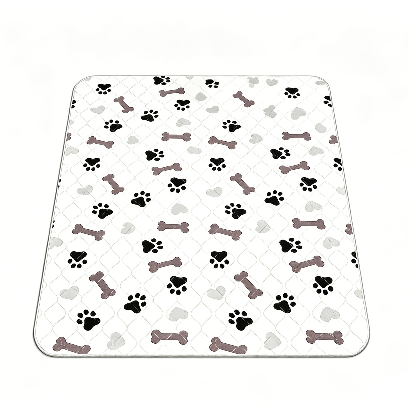 Reusable Washable Dog Pee Pads Upgraded Leak-Proof Odor-Proof Non-Slip Durable Puppy Training Pads Multiple Sizes for Home Travel Easy to Clean