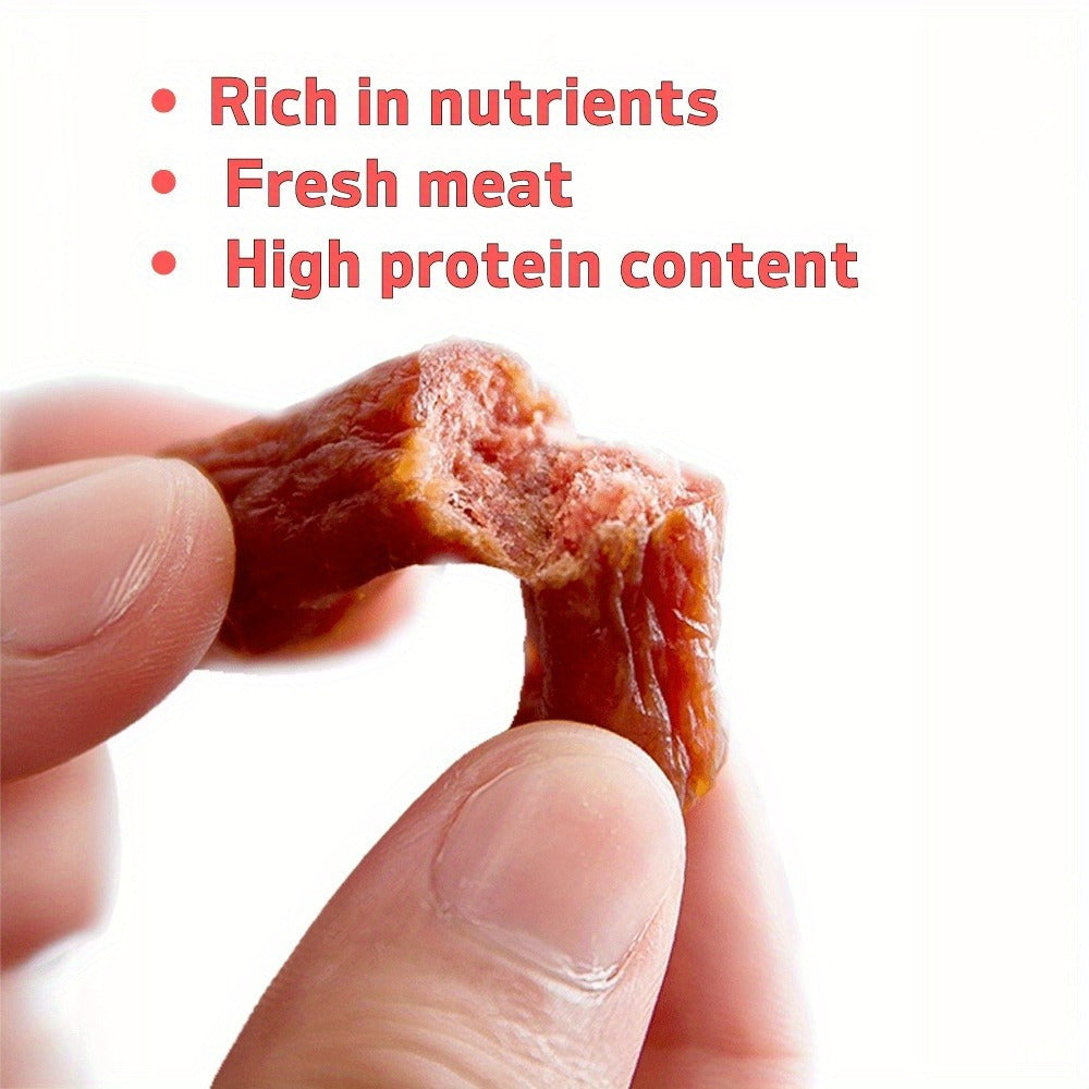 Duck Sausage Dog Treats High-Protein Low-Fat Long Lasting Easily Digestible Natural Dog Chews Training Reward for Small Medium Large Dogs 200g 600g