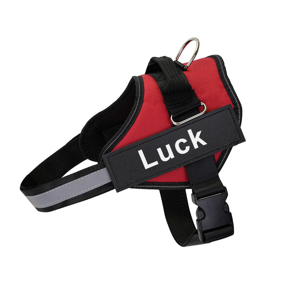 Personalized No-Pull Dog Harness with Custom Name & Phone Number - Heavy Duty Dog Vest, Anti-Choke Training Walking Harness for Small Medium Large Dogs, XS to XXL, 12 Colors
