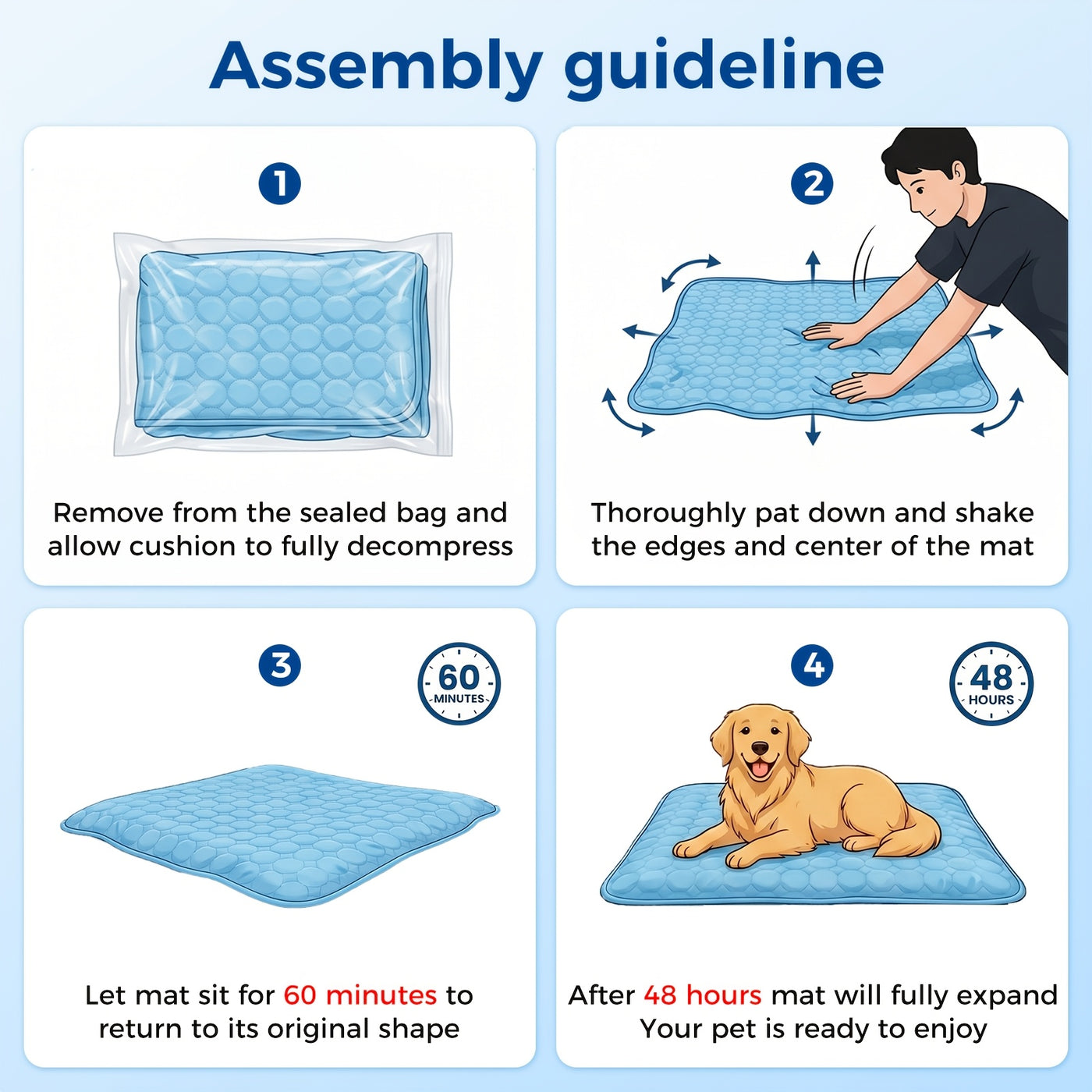 Cooling Mat for Dogs & Cats XXL 79x67 Inch - Ice Silk Summer Pet Cooling Pad Machine Washable, Snowflake Design Crate Liner for Kennels Beds Floors, Self-Cooling Blanket for Small Medium Large Dogs