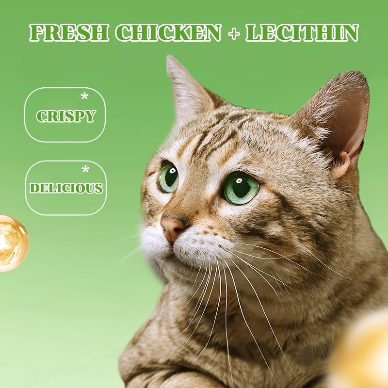 Cat Grass Freeze-Dried Teeth Cleaning Sticks – Hairball Relief Edible Chew Toy for Cats, Dental Care Cat Snack, 15pcs or 30pcs Cat Grass Sticks