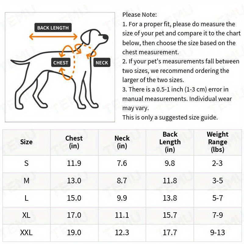 Dog Vest Multipack Spring Summer Fall – Lightweight Windproof Thermal Pet Costume for Teddy Bichon Pomeranian Small Dogs & Cats, Fashion Holiday Gift, 2pc or 6pc Set