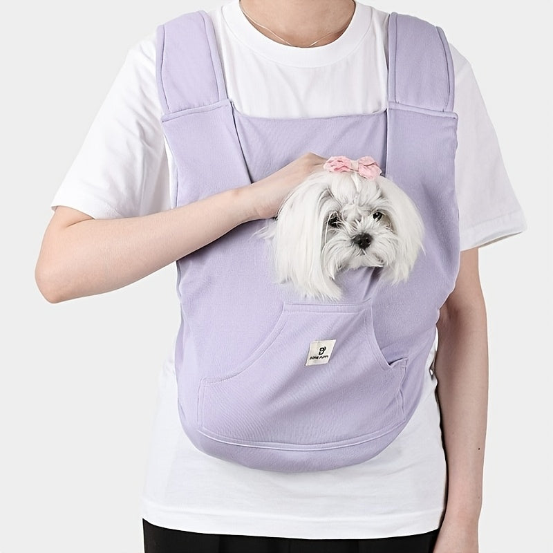 Pet Backpack Carrier Foldable for Small Dogs & Cats – Portable Travel Bag with Adjustable Straps, Secure Buckle, Lightweight Airline-Friendly Design