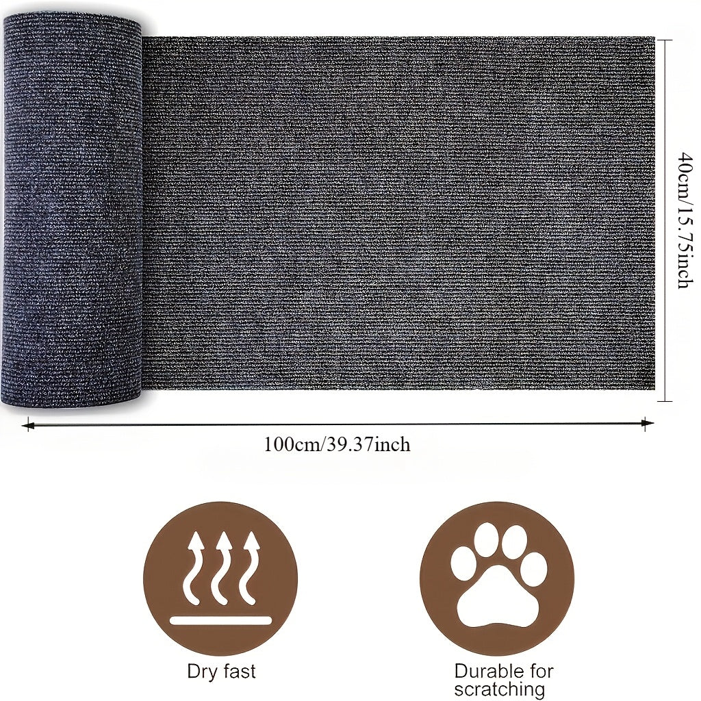 Self-Adhesive Cat Scratching Pad – Durable Sofa & Wall Protector Scratch Sticker for Indoor Cats, Small & Large, Multi-Pack