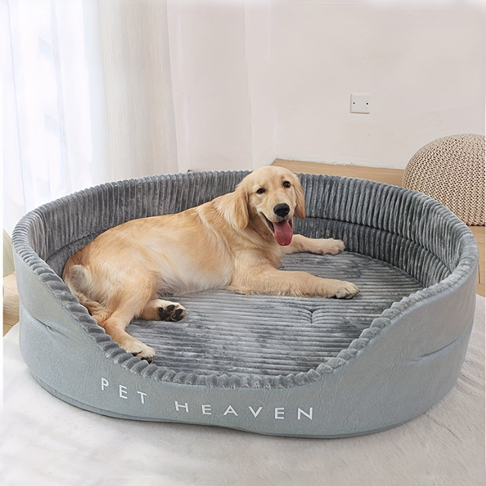 Large Dog Bed XXL – Washable Machine Washable Bite-Resistant Pet Bed for Big Dogs, Thick Orthopedic Cushion, All Season Comfort