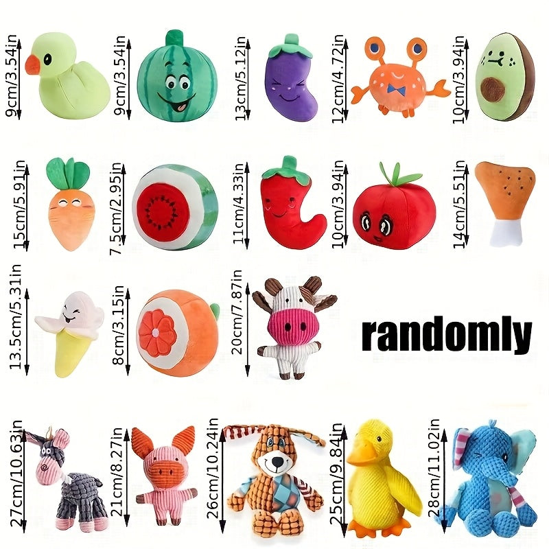 Dog Toy Gift Box 20 Pcs – Chew-Resistant Interactive Toy Variety Set for Small Dogs, Tug of War, Random Styles, Perfect Dog Gift