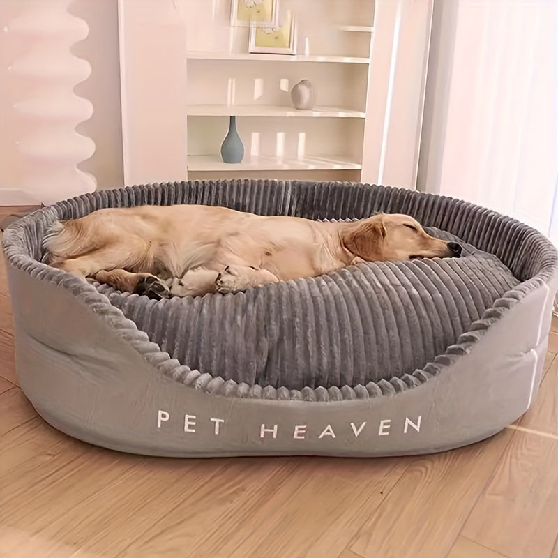 Large Dog Bed XXL – Washable Machine Washable Bite-Resistant Pet Bed for Big Dogs, Thick Orthopedic Cushion, All Season Comfort