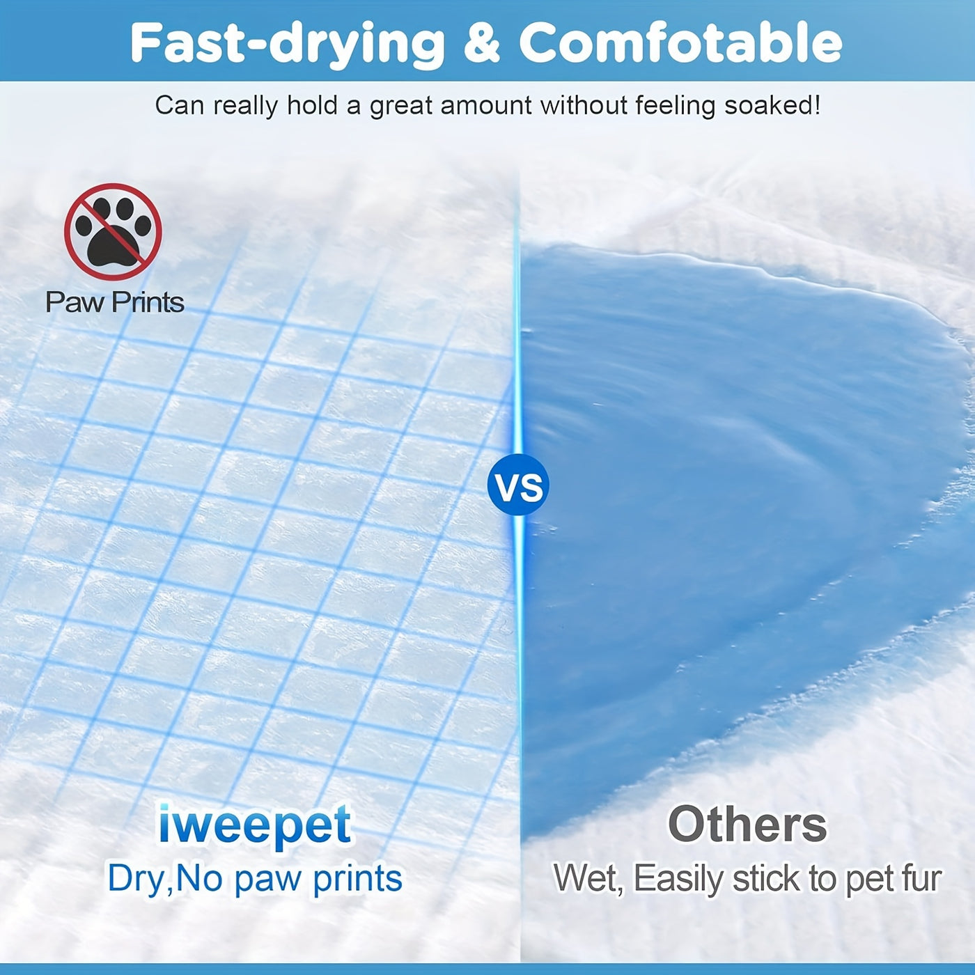 Disposable Dog Pee Pads - 8-Layer Super Absorbent Leak-Proof Puppy Potty Pads, XXXL Extra Large 31x47 / 32x36 / 57x31 in, 40 / 60 / 80 / 120 Count, for Cars Cages Sofas