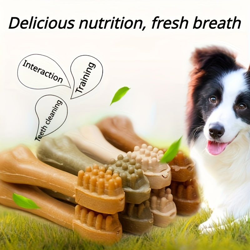 Dog Teeth Cleaning Sticks Dental Chews for Dogs All Breeds High-Protein Long Lasting Breath Freshener Treat Mixed Chicken Beef Flavor 100g 250g