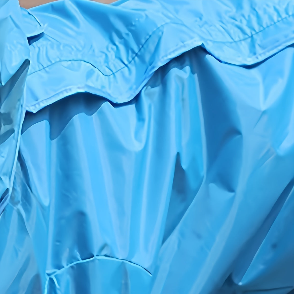 Dog Raincoat Full Body Coverage with Hood & Footies – Waterproof Polyester Rain Jacket for All Breeds, Hook-and-Loop Closure, Ideal for Small to Large Dogs, Blue