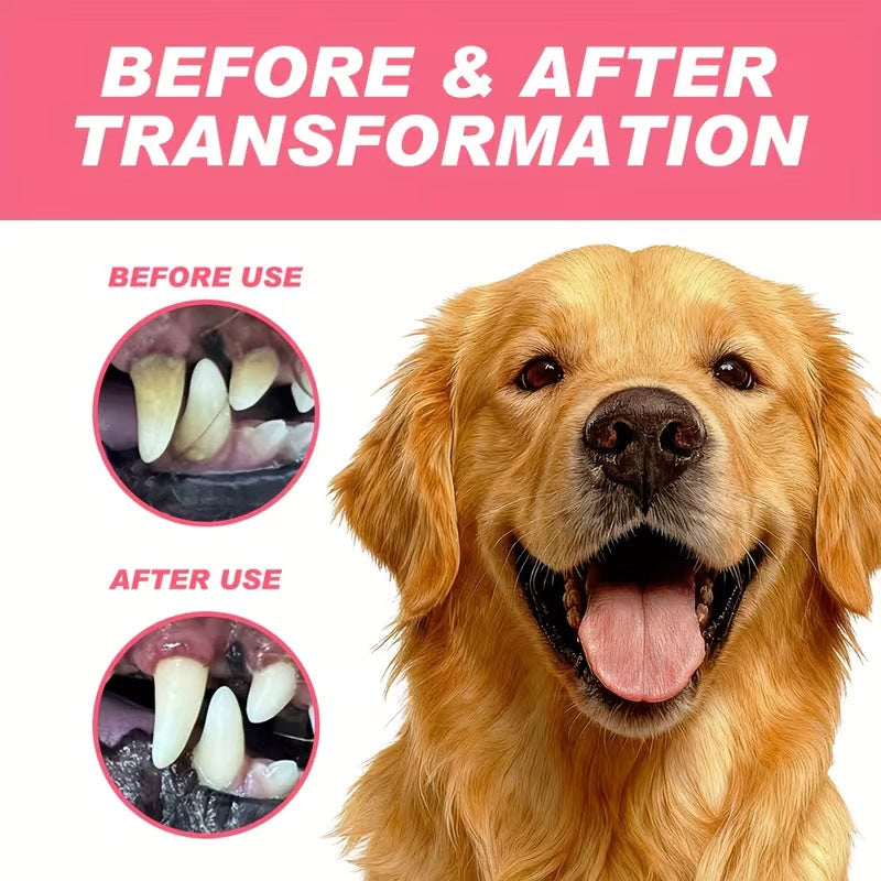 Pet Mouth Spray & Dental Rinse for Dogs & Cats – Antibacterial Teeth Cleaning, Deodorizing Mouthwash, Eliminates Bad Breath & Odor, 100ml Universal Formula