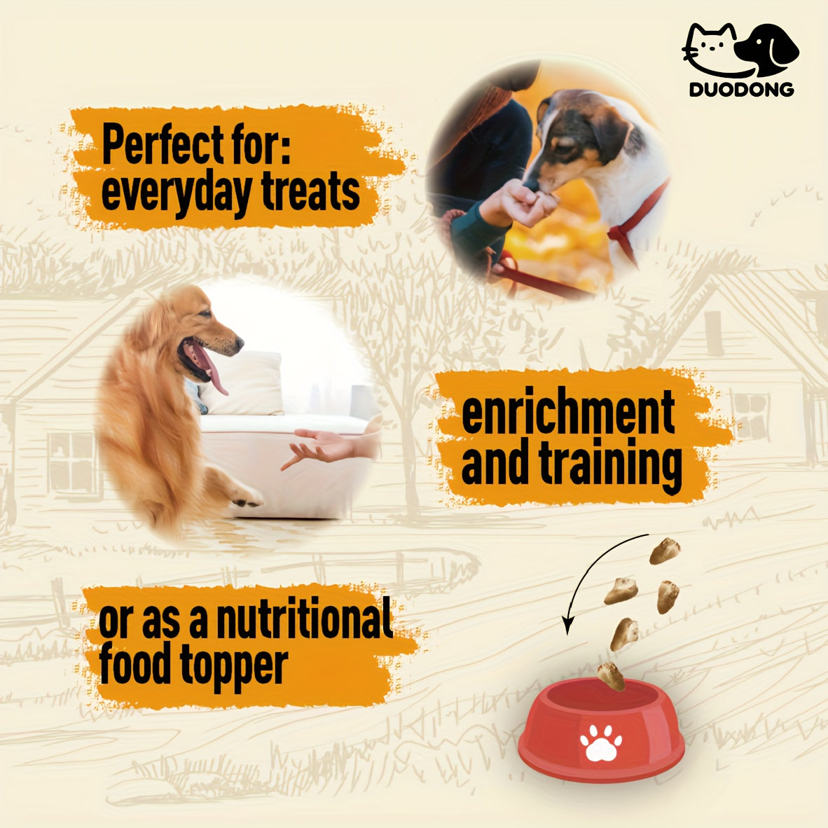 Freeze Dried Chicken Hearts for Dogs & Cats – Single Ingredient High-Protein Grain-Free Gluten-Free Pet Treat, Natural Training Reward & Food Topper, 3.5oz or 10.5oz