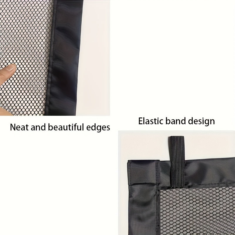 Portable Folding Pet Gate & Dog Isolation Fence – Foldable Mesh Safety Net for Indoor Dog & Cat Separation
