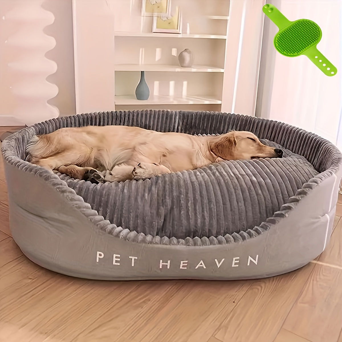 Large Dog Bed XXL – Washable Machine Washable Bite-Resistant Pet Bed for Big Dogs, Thick Orthopedic Cushion, All Season Comfort