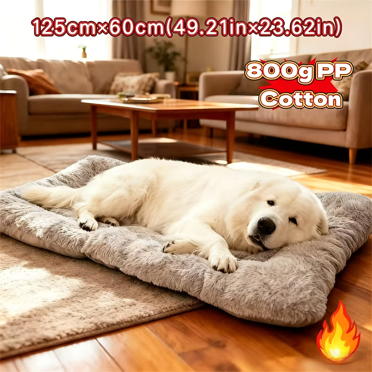 Extra Large Plush Dog Sofa Bed 2026 Upgraded Super Soft Thick Pet Mat for Small to Large Breeds - Modern Cozy Dog Comfort Bed Durable Pet Furniture & Ideal Dog Lover Gift