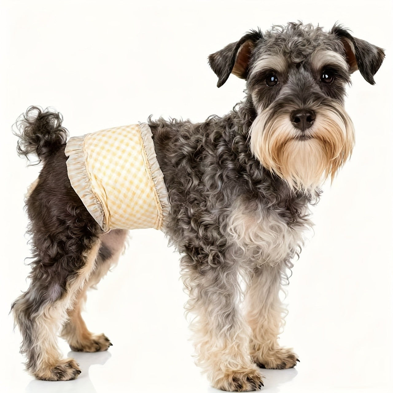 Dog Disposable Diapers 12-Pack – Ultra-Absorbent Leakproof Pet Diapers for Male & Female Dogs, Elastic Waistband, Adjustable Fit for Puppy Training & Incontinence