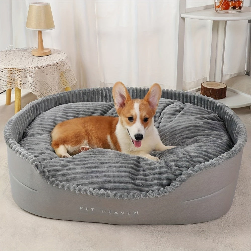 Large Dog Bed XXL – Washable Machine Washable Bite-Resistant Pet Bed for Big Dogs, Thick Orthopedic Cushion, All Season Comfort