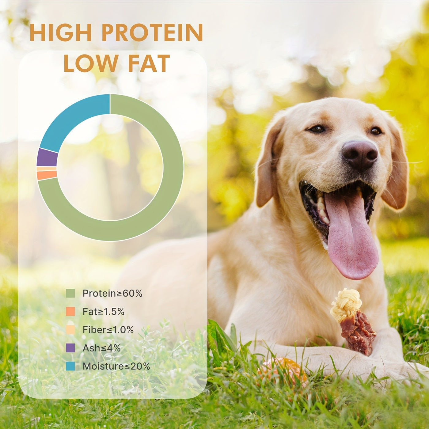 Beef Tendon Dog Chews Duck Wrapped Long Lasting Knotted Bones High-Protein Natural Dog Treat with Glucosamine for Hip & Joint Support