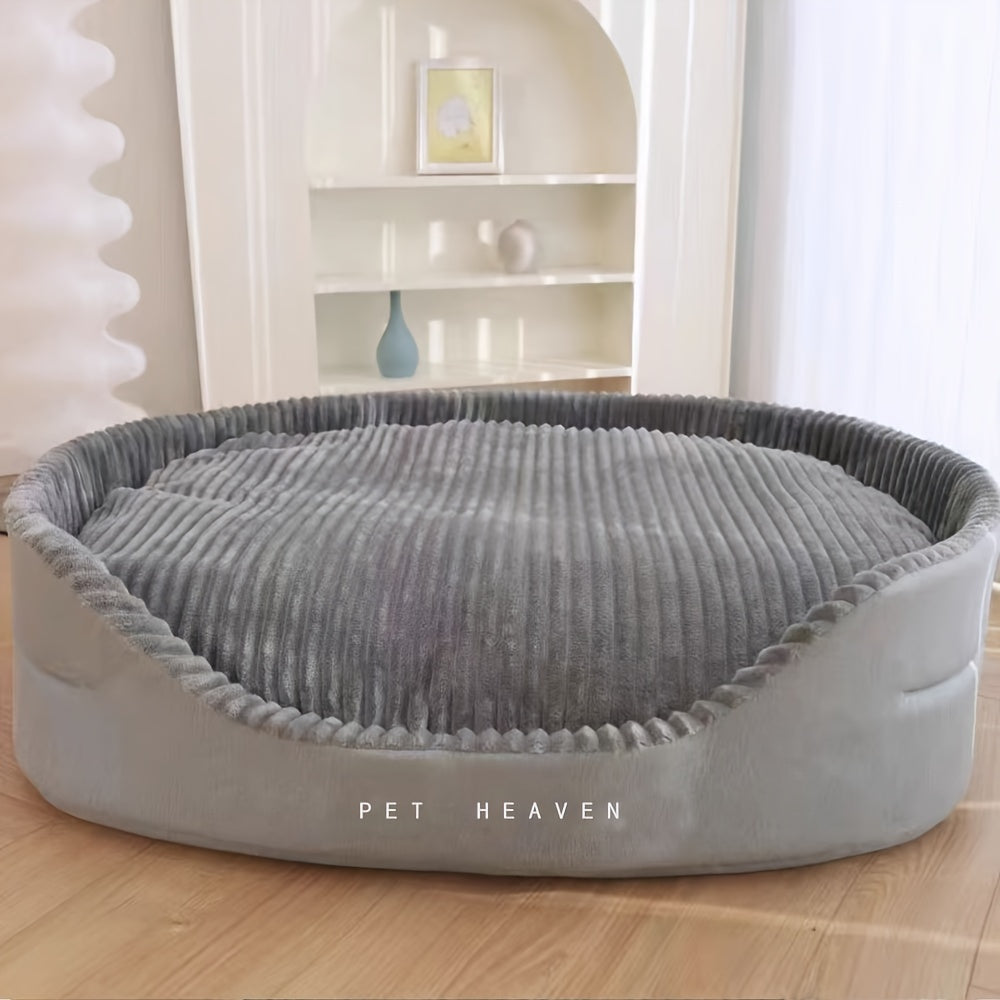 Large Dog Bed XXL – Washable Machine Washable Bite-Resistant Pet Bed for Big Dogs, Thick Orthopedic Cushion, All Season Comfort