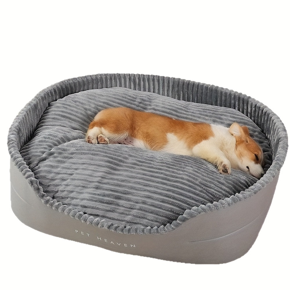 Large Dog Bed XXL – Washable Machine Washable Bite-Resistant Pet Bed for Big Dogs, Thick Orthopedic Cushion, All Season Comfort