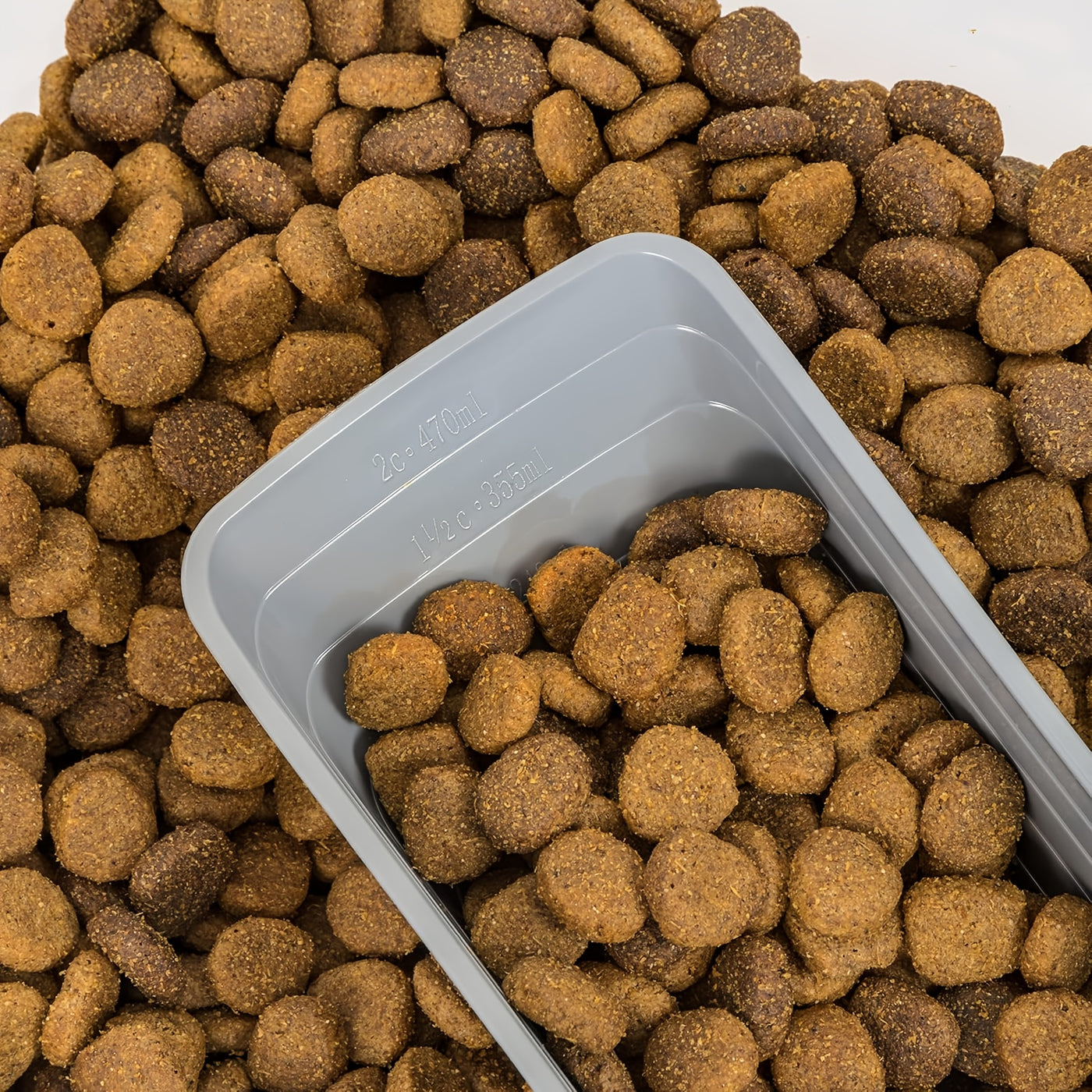 Dog Food Storage Container 30lb + 11lb Stackable Combo – Airtight Insect-Proof with Wheels & Scoop, Clear Body for Cat & Dog Food