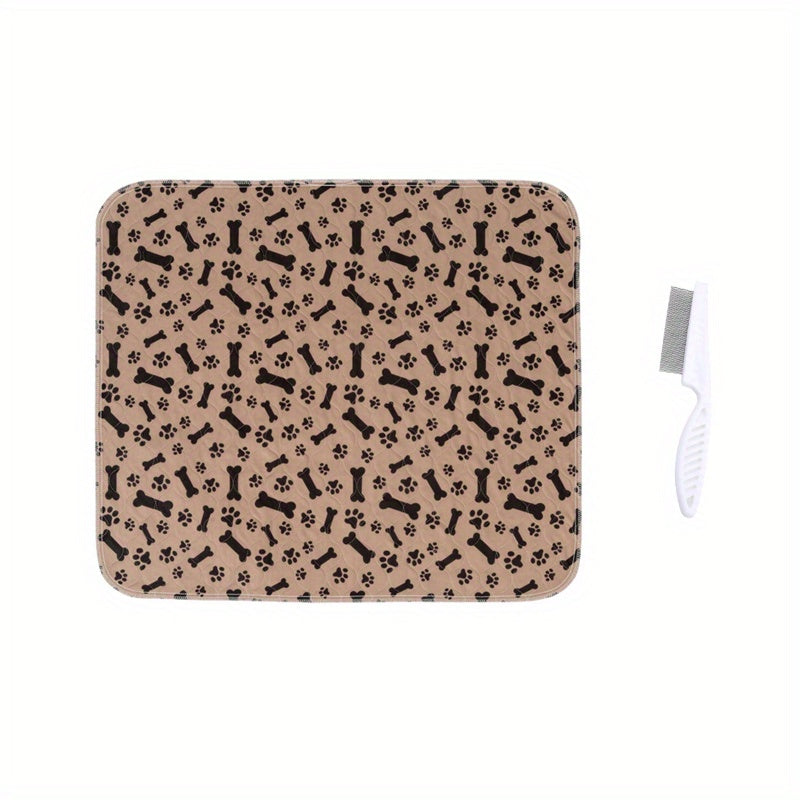 Reusable Washable Dog Pee Pads Upgraded Leak-Proof Odor-Proof Non-Slip Durable Puppy Training Pads Multiple Sizes for Home Travel Easy to Clean