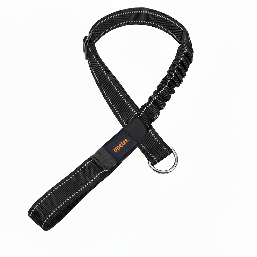 Dog Seat Belt for Car – Adjustable Pet Car Safety Tether Leash with Buckle Attachment for Secure Vehicle Travel, Compatible with Most Cars for Small Medium Large Dogs