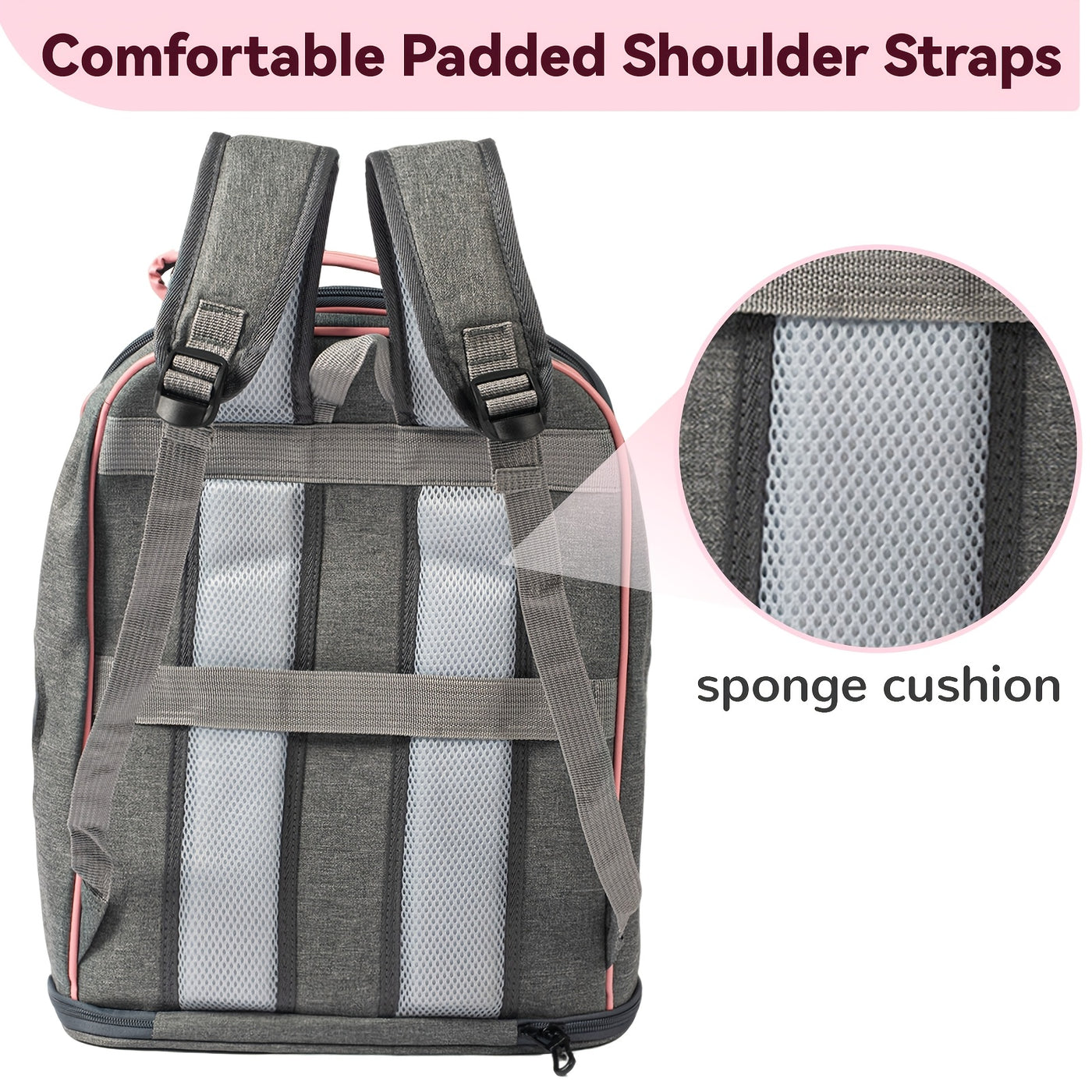 Space Capsule Pet Carrier Backpack – Transparent Breathable Travel Backpack for Cats & Small Dogs, Large Opening Zippered Design, Portable All-Season Pet Outing Bag