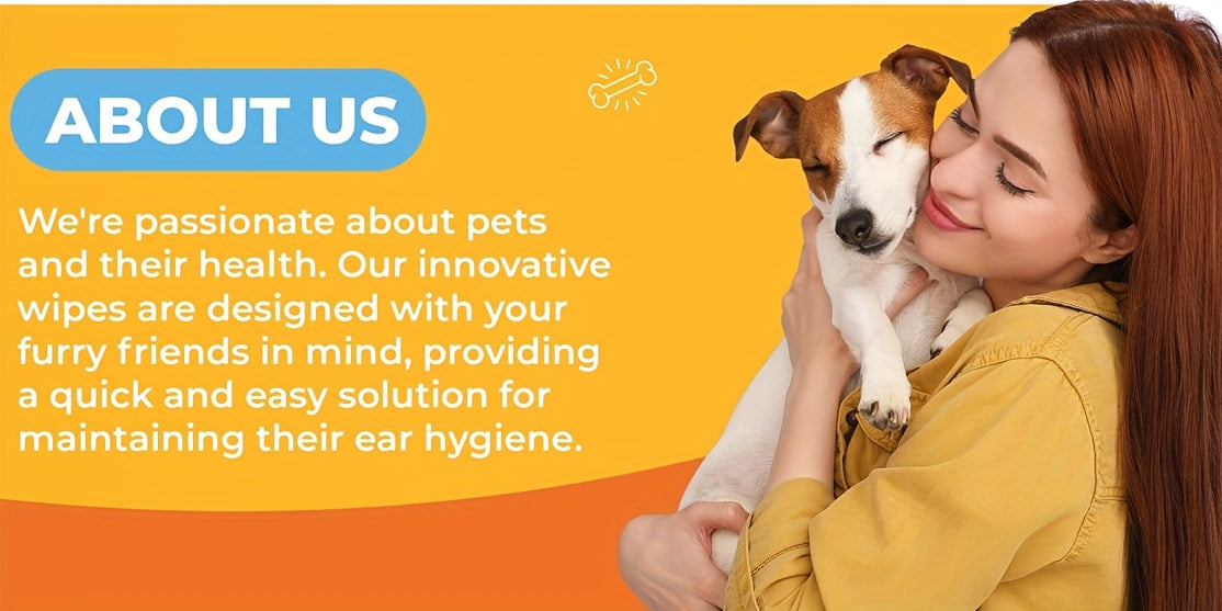 Pet Grooming Wipes for Dogs & Cats - Dental Wipes, Ear Wipes, Eye Wipes & Teeth Cleaning Kit, Coconut Scent, Soothing & Deodorizing for All Breed Sizes
