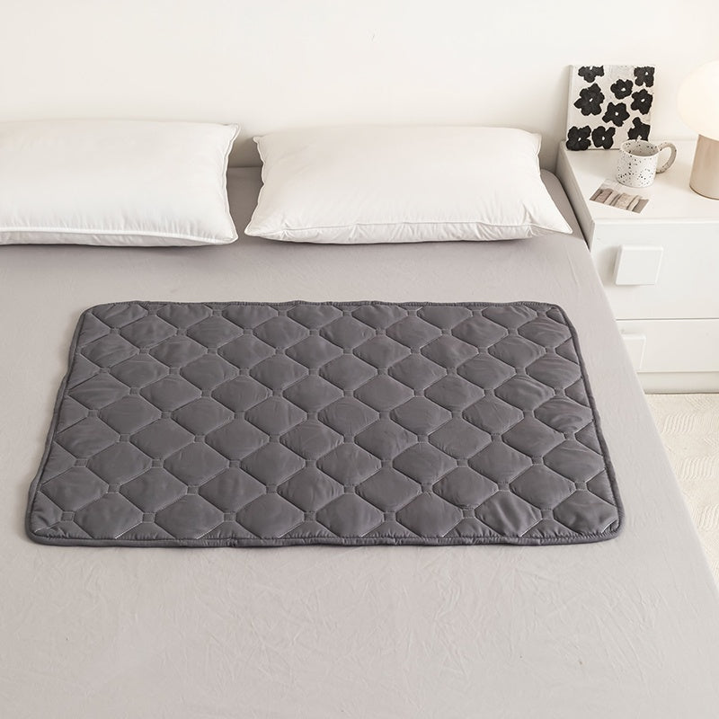 Reusable Washable Incontinence Pads Ultra Absorbent Quick Dry Bed Pads for Adults and Home Care – Waterproof Underpad in Pink Deep Gray White Light Gray Khaki Sizes 20x28 to 39x59 Inch