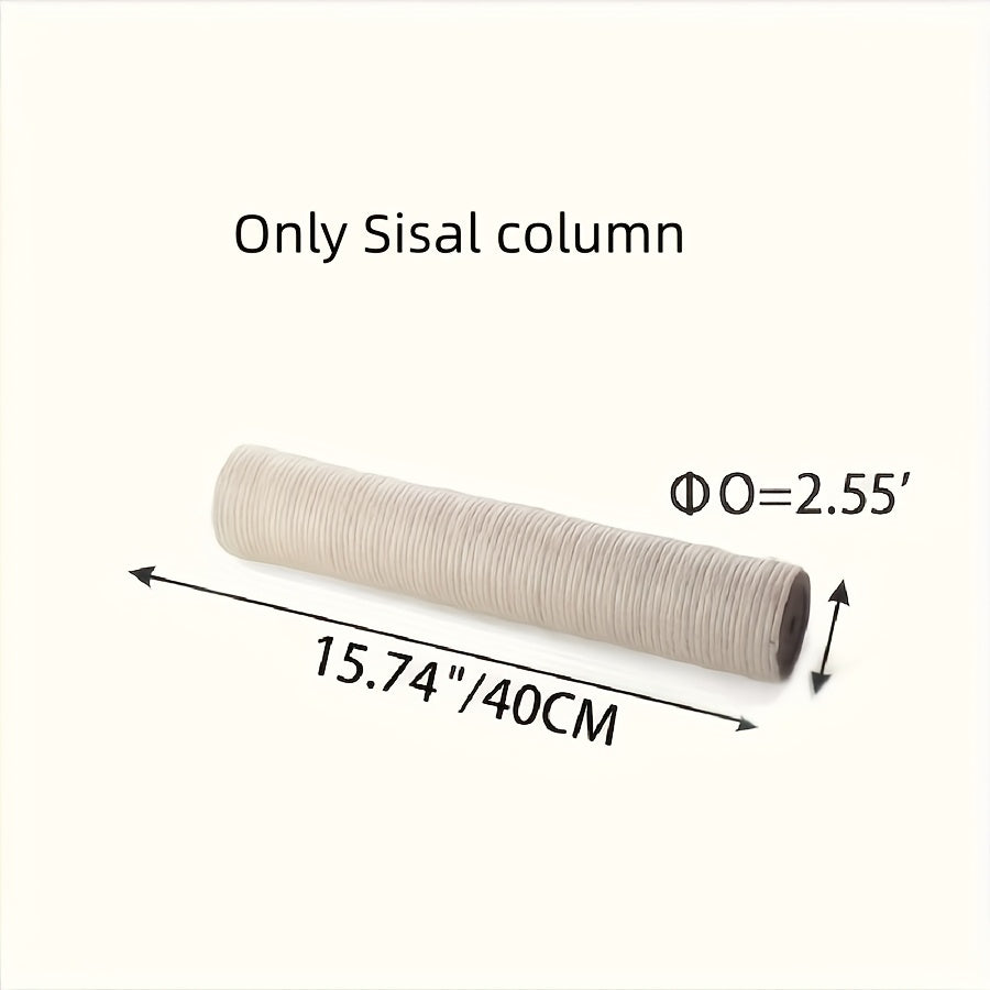 Solid Wood Cat Scratching Post – Multiple Styles & Sizes | Sisal, Mushroom, Dolphin, Fur & Hammock Scratcher for Indoor Cats