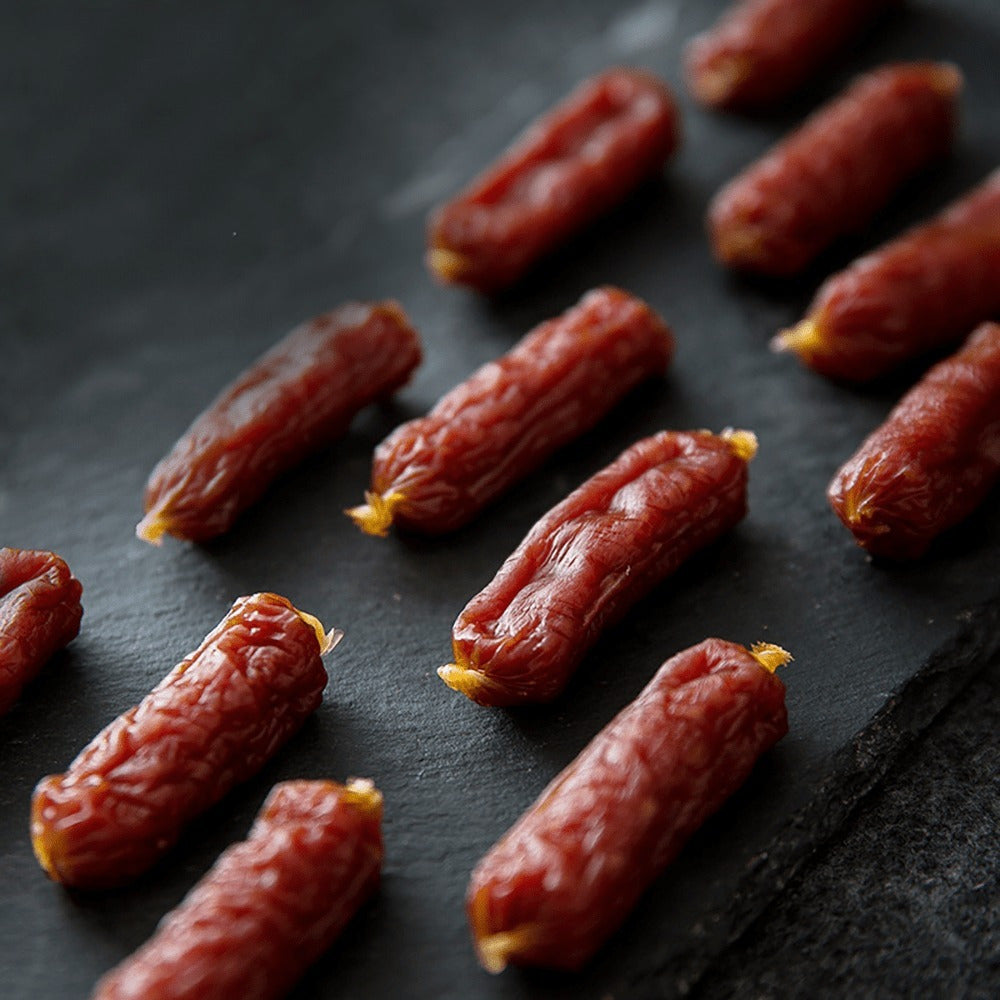 Duck Sausage Dog Treats High-Protein Low-Fat Long Lasting Easily Digestible Natural Dog Chews Training Reward for Small Medium Large Dogs 200g 600g