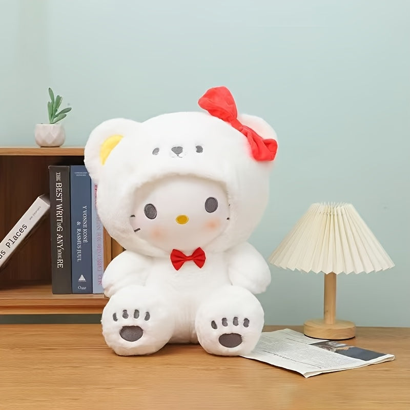Sanrio Kuromi & Cinnamoroll Plush Dog Toy – Soft Stuffed Animal Chew Toy for Dogs, Cute Character Pet Toy No Battery Required, Purple Blue White Styles