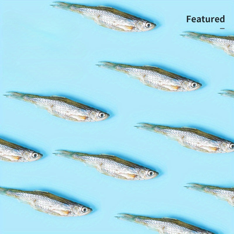 Fish Jerky Pet Treats – Freshwater Dried Fish Snacks, High Protein No Added Salt, for Cats Hamsters & Turtles, 100g & 240g
