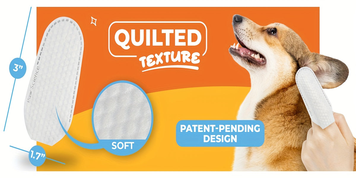 Pet Grooming Wipes for Dogs & Cats - Dental Wipes, Ear Wipes, Eye Wipes & Teeth Cleaning Kit, Coconut Scent, Soothing & Deodorizing for All Breed Sizes