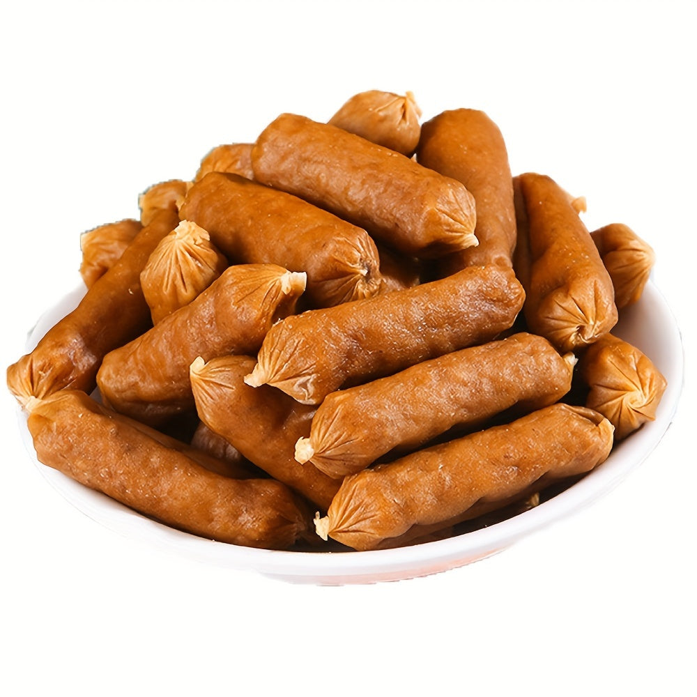 Soft Chew Dog Sausage Treats – Chicken & Duck High Protein Training Rewards for Small Medium Large Dogs, Made with Fresh Meat, 7oz / 1.8lbs / 14oz / 2.7lbs