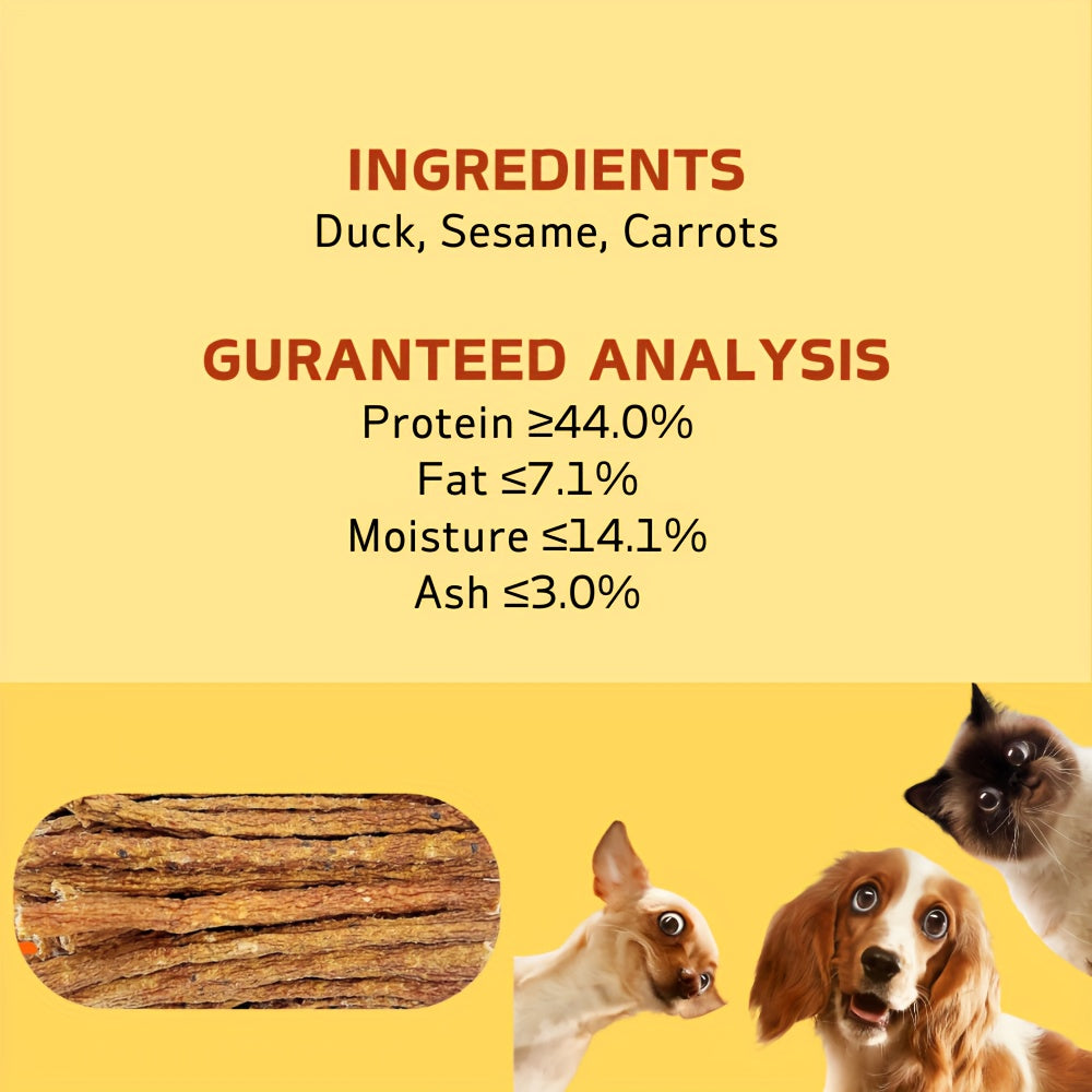 Dog Molar Stick Chews – Natural Chicken & Duck Long-Lasting Dog Treats, High Protein Low Fat, Dental Health Chews for Small Medium Large Dogs, 7oz / 14oz
