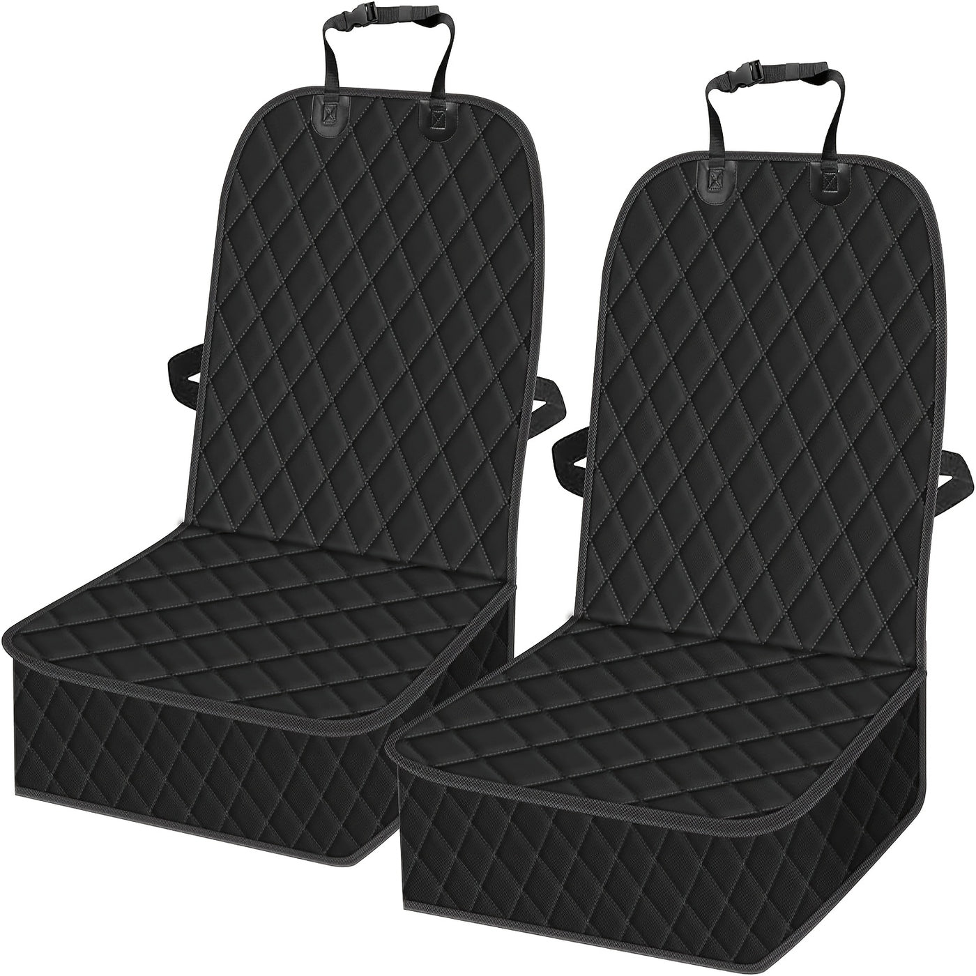 Waterproof Dog Front Seat Cover 2 Pack – Anti-Slip Anti-Scratch Pet Car Seat Protection Pad for Sedans, Trucks & SUVs
