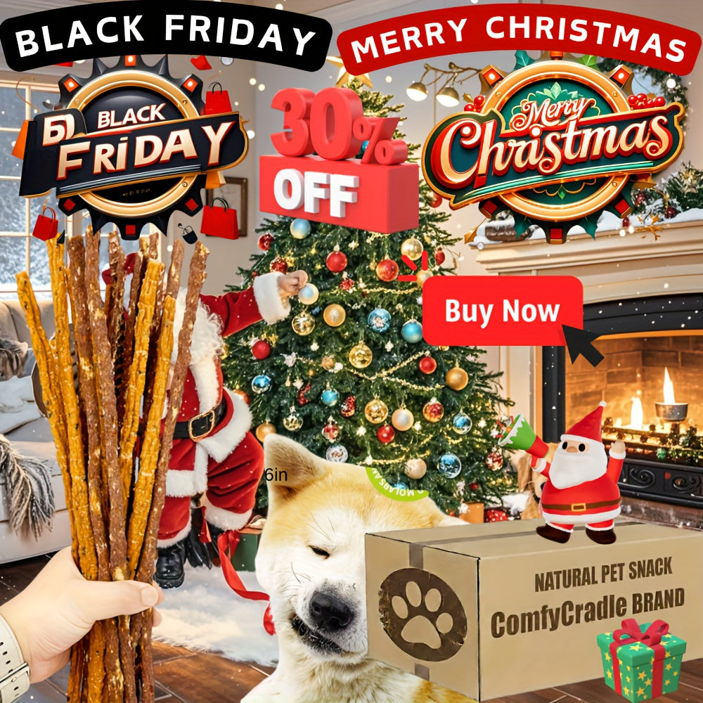 Dog Molar Stick Chews – Natural Chicken & Duck Long-Lasting Dog Treats, High Protein Low Fat, Dental Health Chews for Small Medium Large Dogs, 7oz / 14oz