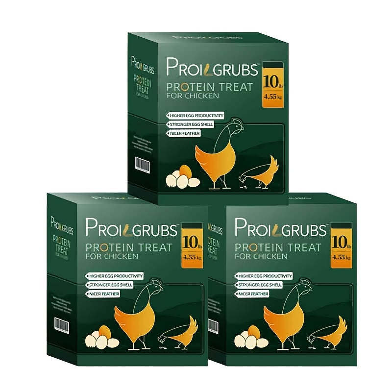 Dried Black Soldier Fly Larvae Chicken Treats – Non-GMO High Protein BSFL Grubs for Backyard Chickens, Stronger Egg Shells & Feather Growth, Layers Broilers Chicks, 5 / 10 / 20 / 30 / 33 lb