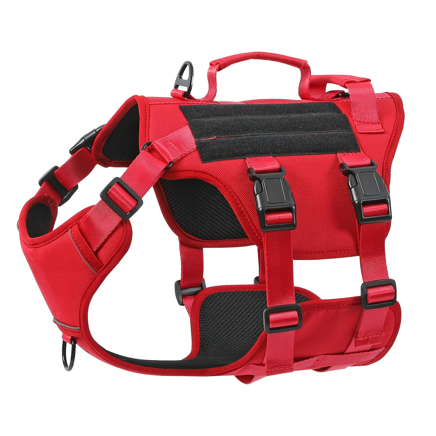 No-Pull Dog Harness Escape Proof Soft Padded Full Body Vest with Lift Handle & Leash Clip – Reflective Adjustable Pet Harness for Large Dogs Walking Hiking Training