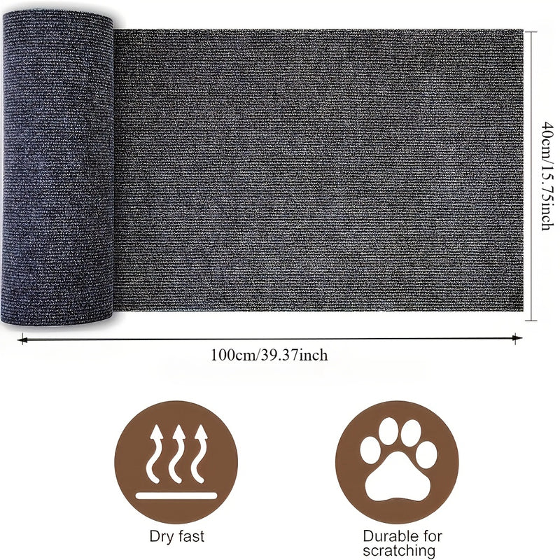 Self-Adhesive Cat Scratching Pad – Durable Sofa & Wall Protector Scratch Sticker for Indoor Cats, Small & Large, Multi-Pack