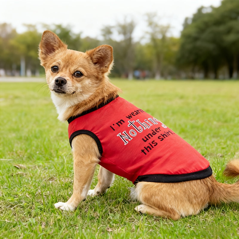 8-Pack Sleeveless Dog Shirts for Small Dogs Breathable Graphic Pet Vests – Lightweight All-Season Outdoor Playwear for Small Breeds Sizes XS to XL Mixed Colors
