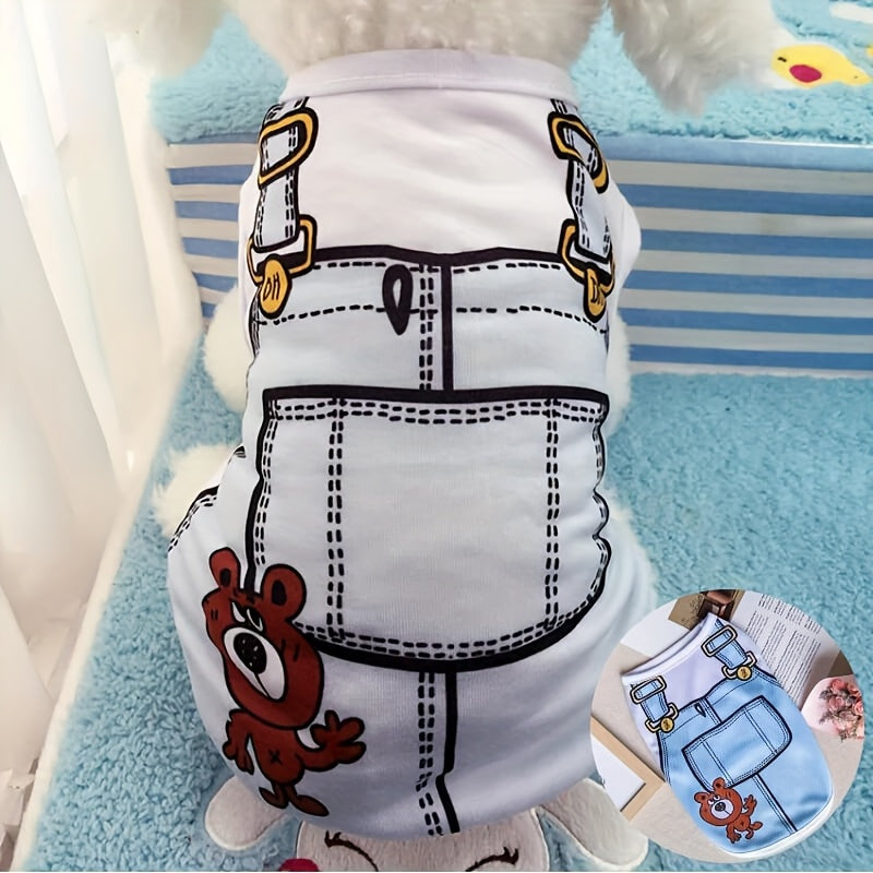 Dog Vest Multipack Spring Summer Fall – Lightweight Windproof Thermal Pet Costume for Teddy Bichon Pomeranian Small Dogs & Cats, Fashion Holiday Gift, 2pc or 6pc Set
