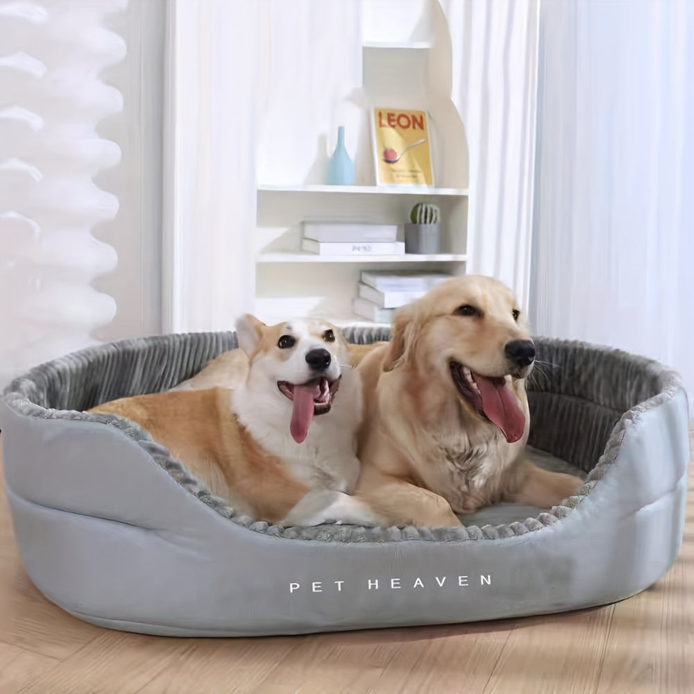 Large Dog Bed XXL – Washable Machine Washable Bite-Resistant Pet Bed for Big Dogs, Thick Orthopedic Cushion, All Season Comfort