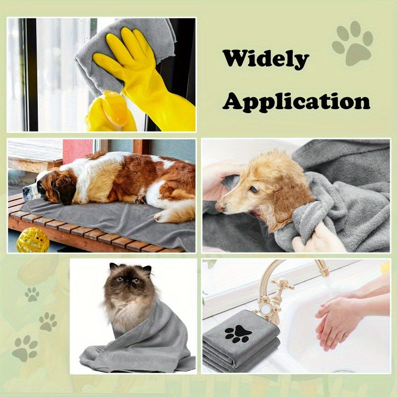 6-Piece Dog Grooming Kit – Brush, Microfiber Towel, Washing Gloves & Shedding Tool, Complete No-Power Pet Care Set for Shiny Coat, Works for Dogs & Cats