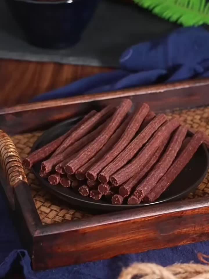 Beef Stick Dog Treats – Wind-Dried Beef, Beef Tendon Sticks & Beef Blocks, High Protein Grain-Free Long-Lasting Chews for Puppies & Adult Dogs, All Breeds, 5oz