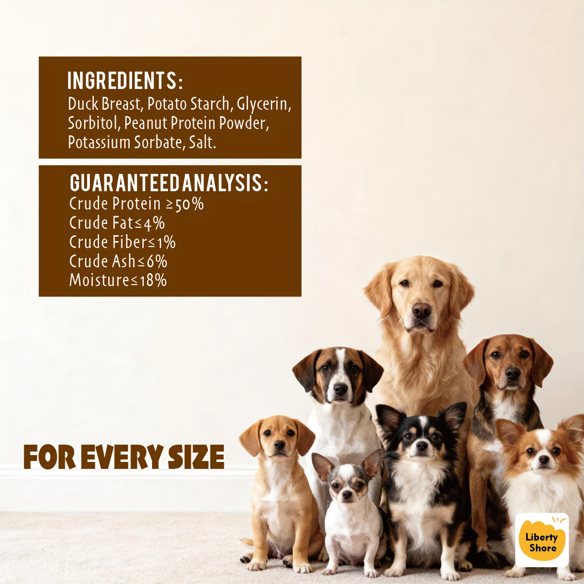 Duck Strips Dog Treats Dehydrated Real Meat Jerky - Natural Duck Sticks for Small & Large Dogs, Healthy High-Protein Training Treats, 600g / 900g