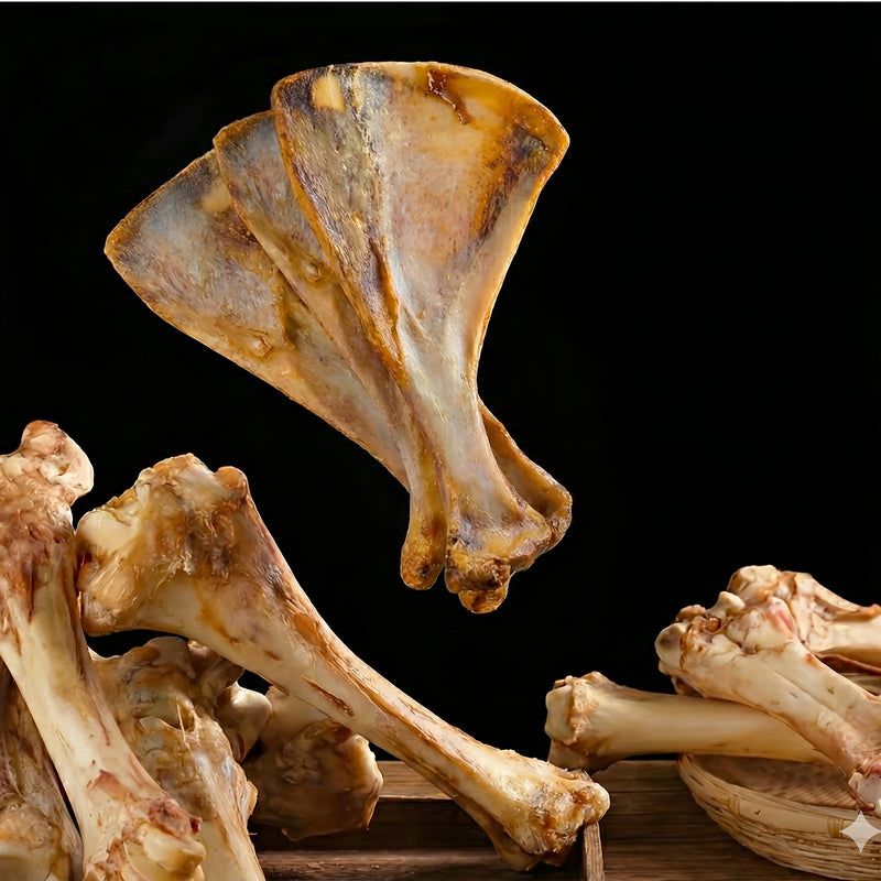 Beef Bones for Dogs Natural Dental Chewing Bone Durable Long Lasting Chew for Aggressive Chewers Teething Puppies Adult Dogs Small Medium Large
